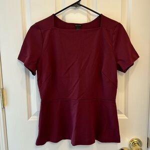 NWOT Ann Taylor Peplum Top